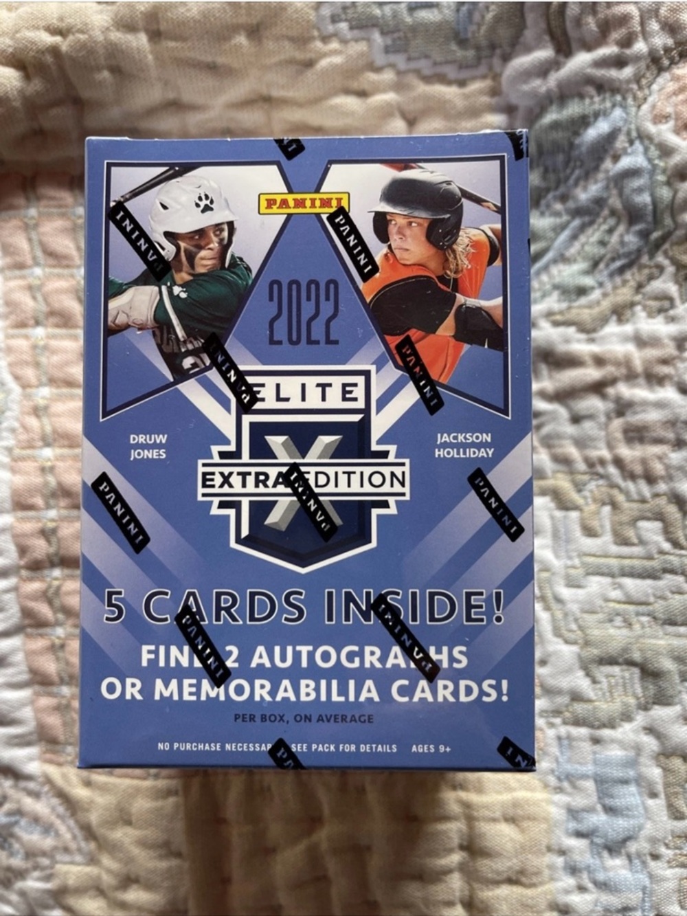 Panini Elite Extra Edition 2022 Baseball Card Box - Blue